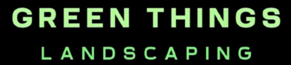 Green Things Landscaping logo